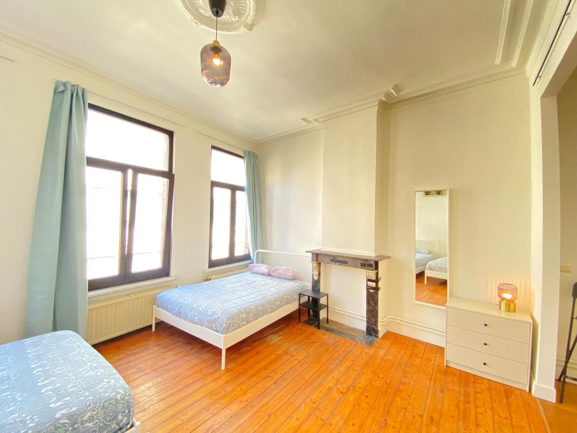 Authentic Apartments In The Center Of アントウェルペン エクステリア 写真