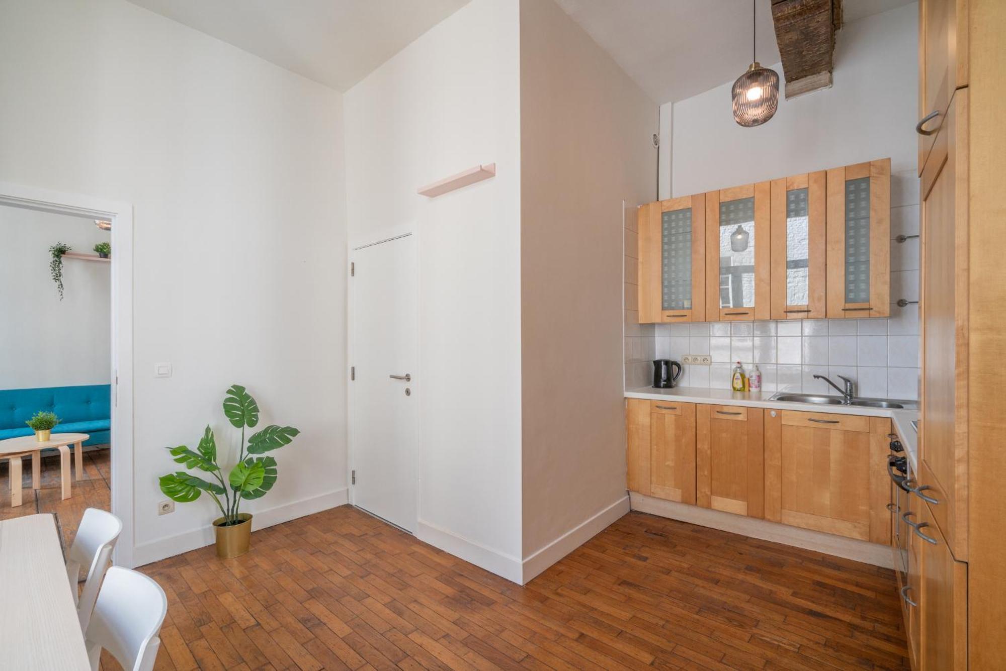 Authentic Apartments In The Center Of アントウェルペン エクステリア 写真