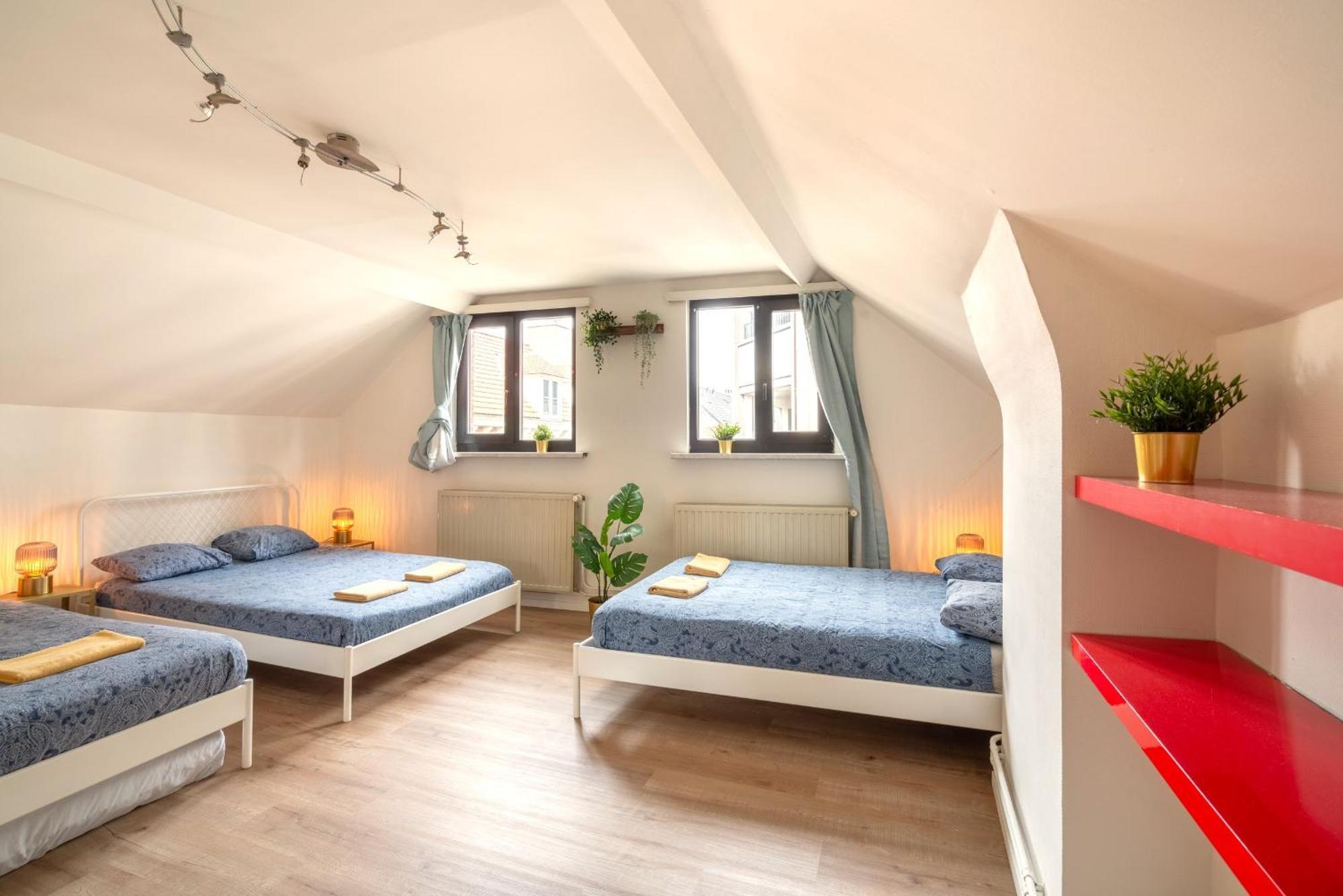 Authentic Apartments In The Center Of アントウェルペン エクステリア 写真