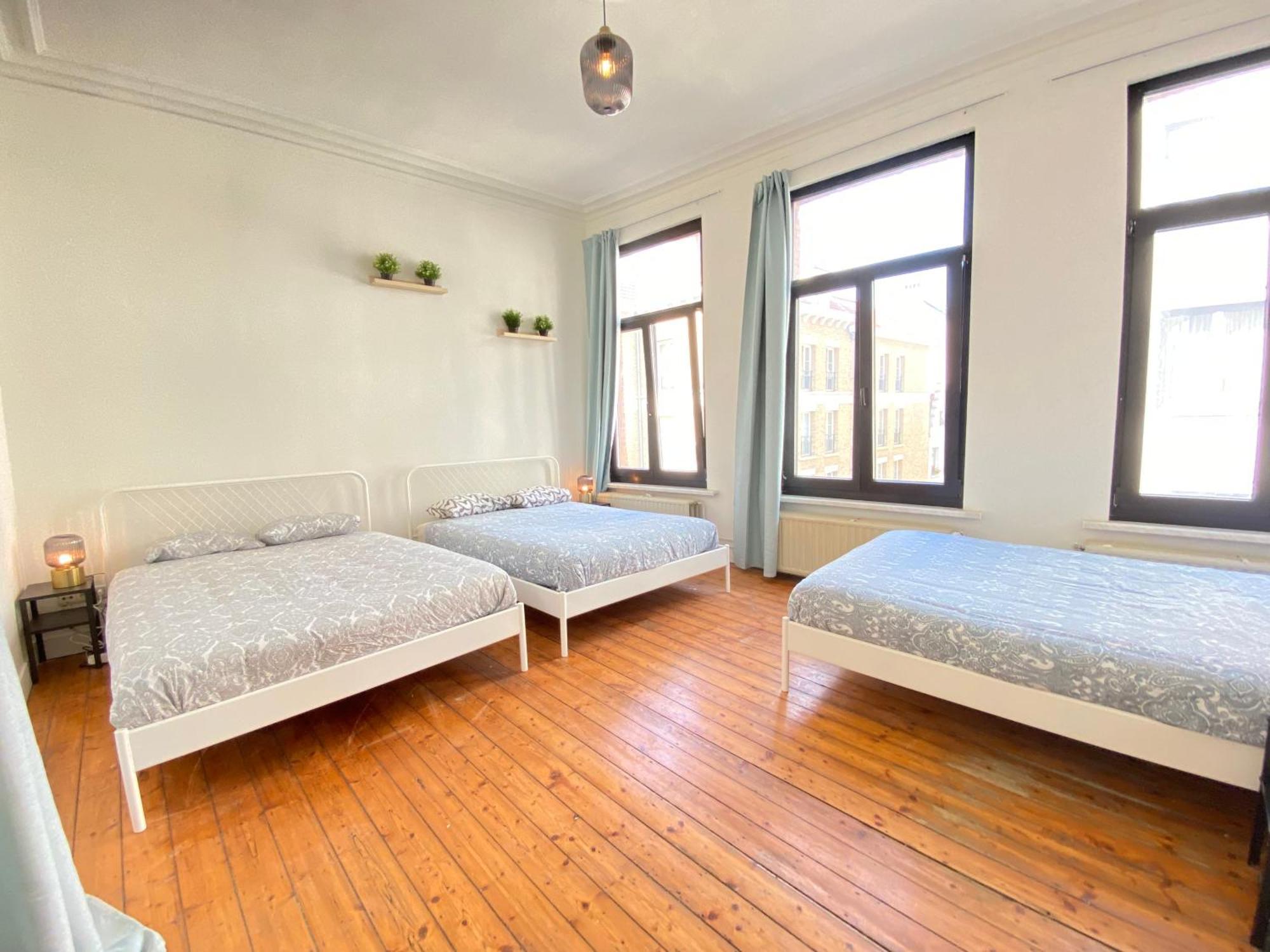 Authentic Apartments In The Center Of アントウェルペン エクステリア 写真